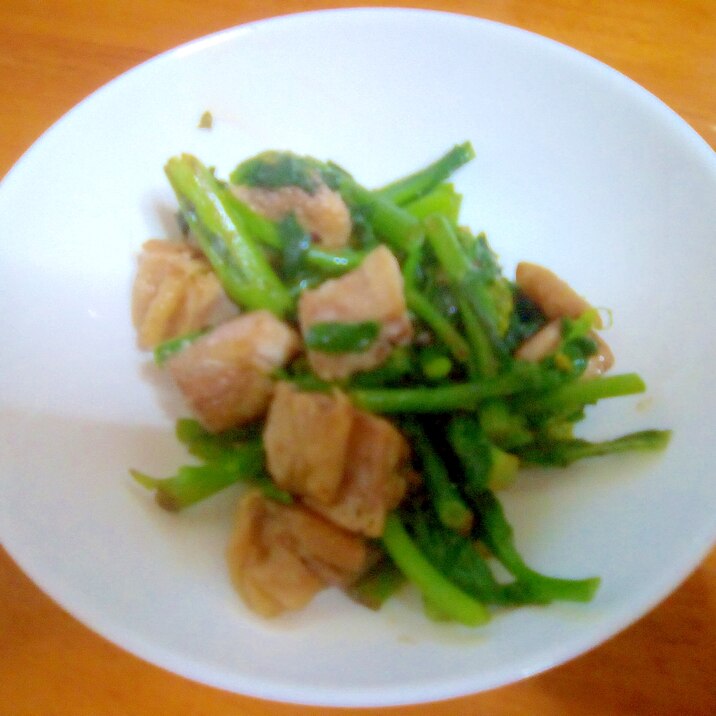 鶏とからし菜のさっと炒め レシピ 作り方 By ヒトツメチテイジン 楽天レシピ 鶏とからし菜のさっと炒め レシピ 作り方 By ヒトツメチテイジン 楽天レシピ